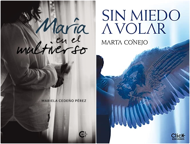 Reseñas: María en el multiverso, de Mariela Cedeño || Sin miedo a volar, de Marta Conejo