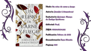 Un Reino de Carne Y Fuego : Armentrout, Jennifer L: : Libros